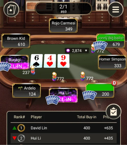 Poker player
